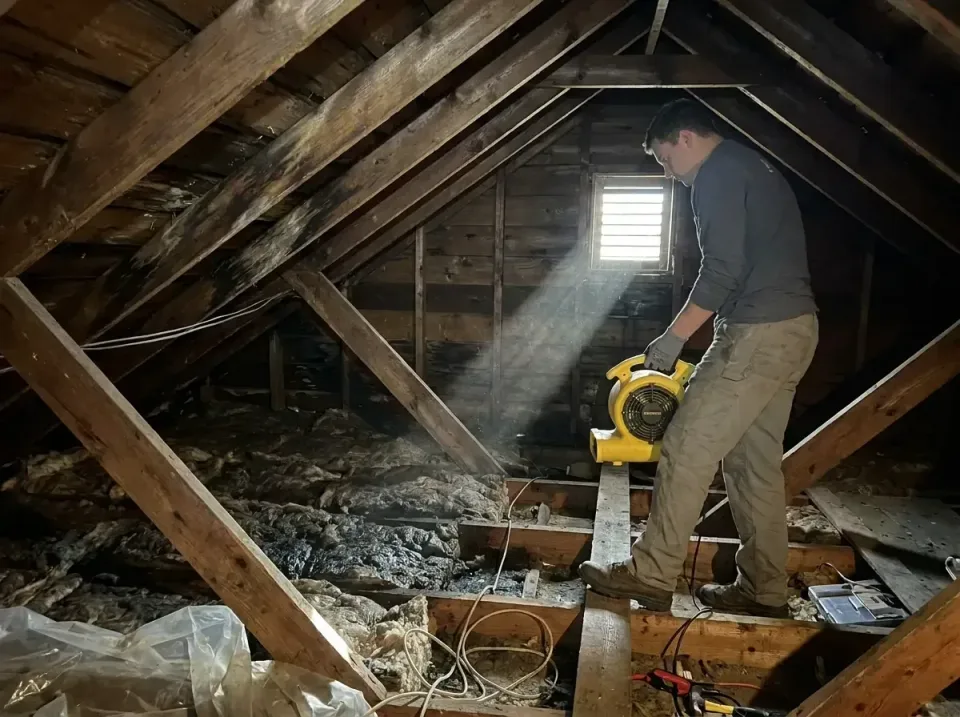 attic-water-damage-drying-proc-007 — frequently asked questions, Emergency Water Extraction & 24/7 Flood Response in Hancevi…